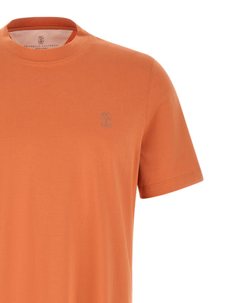 Orange Cotton T-Shirt