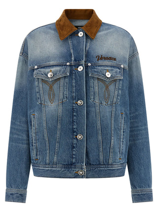 Blue Cotton Denim Jacket