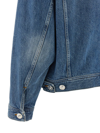 Blue Cotton Denim Jacket