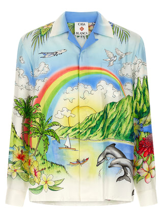 Multicolor Silk Blouse