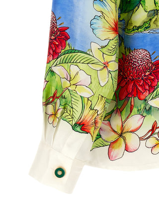 Multicolor Silk Blouse