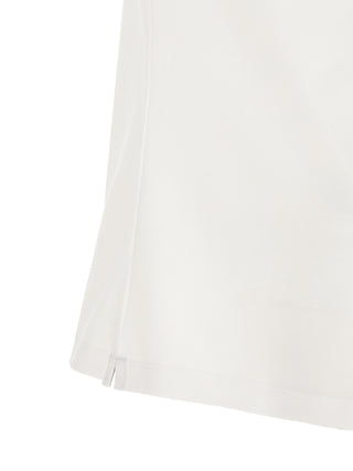 White Cotton Polo Shirt