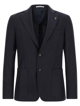 Blue Wool Blazer
