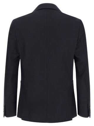 Blue Wool Blazer