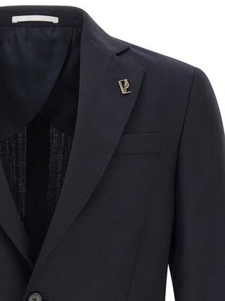 Blue Wool Blazer