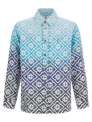 Blue Cotton Shell Jacket