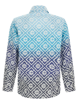 Blue Cotton Shell Jacket