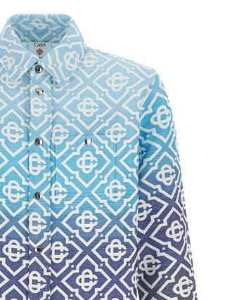 Blue Cotton Shell Jacket