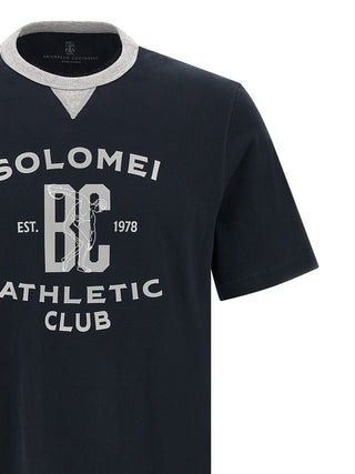 Blue Cotton T-Shirt