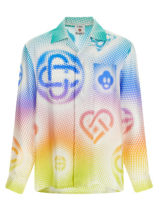 Multicolor Silk Blouse