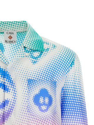 Multicolor Silk Blouse
