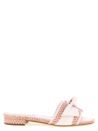 Multicolor Cowhide Slides