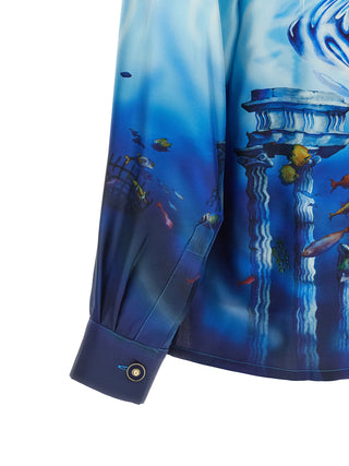 Multicolor Silk Blouse