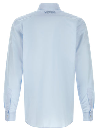 Blusa de algodón azul