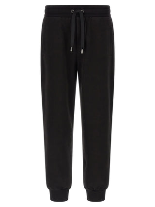 Black Cotton Joggers (Workout Pants)