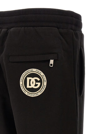 Black Cotton Joggers (Workout Pants)