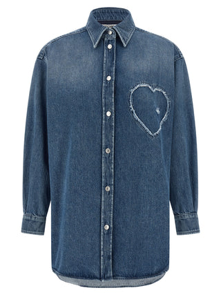 Blue Cotton Blouse