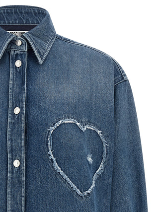 Blue Cotton Blouse