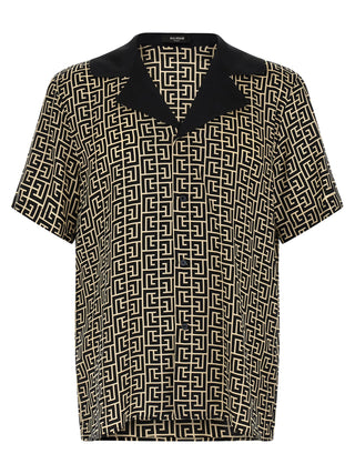 Bicolor Viscose Blouse