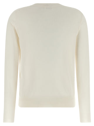 White Wool Cardigan