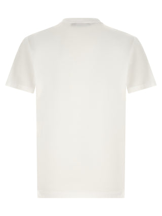 Camiseta de algodón blanca