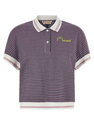 Multicolor Viscose Polo Shirt