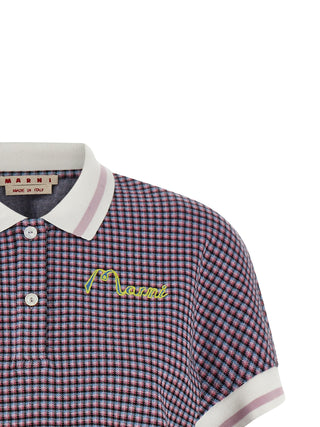 Multicolor Viscose Polo Shirt
