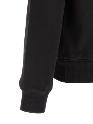Black Cotton Sweatshirt