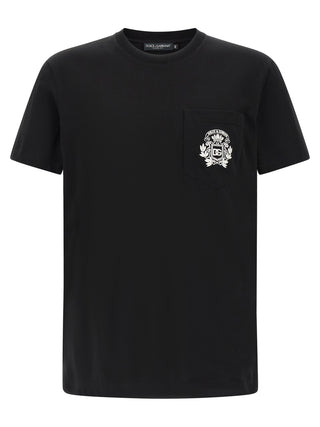 Black Cotton T-Shirt