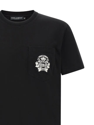 Black Cotton T-Shirt