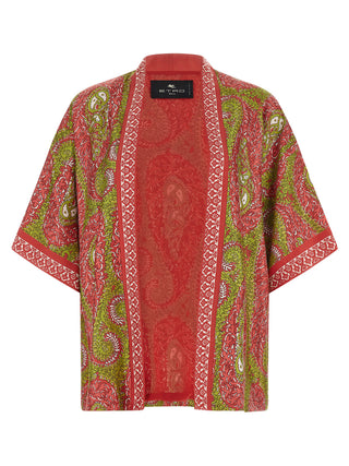 Multicolor Silk Cardigan