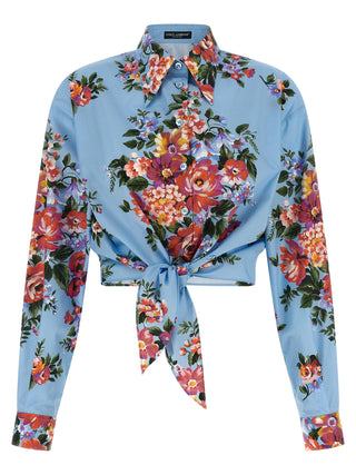 Blue Cotton Blouse