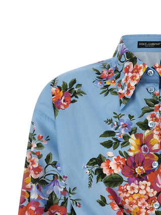 Blue Cotton Blouse