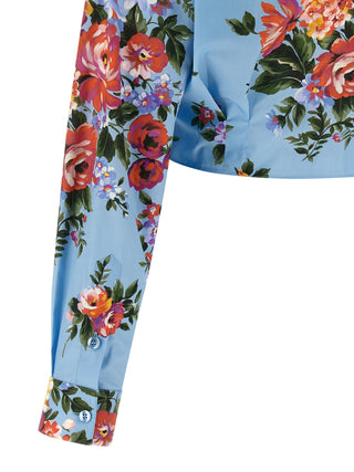 Blue Cotton Blouse