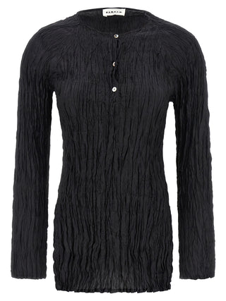 Black Silk Blouse