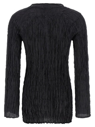 Black Silk Blouse
