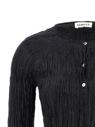 Black Silk Blouse