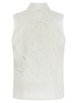 White Polyamide Blouse