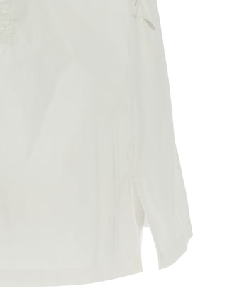 White Polyamide Blouse