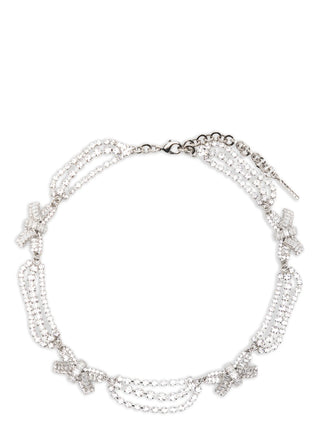 Silver Glass Necklace
