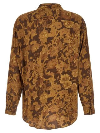 Brown Viscose Blouse