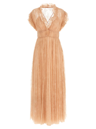Multicolor Polyamide Long Dress
