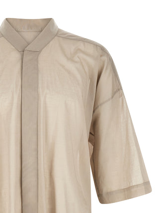 Gray Cotton Blouse