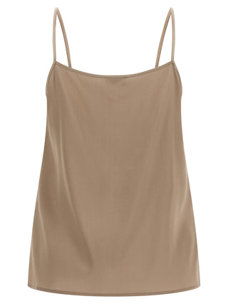 Brown Silk Blouse