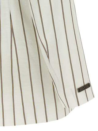 Blazer de lino blanco