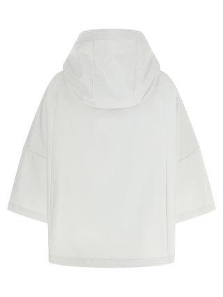 Beige Polyester Shell Jacket