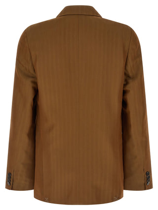 Brown Wool Blazer