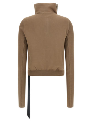 Sudadera beige de algodón