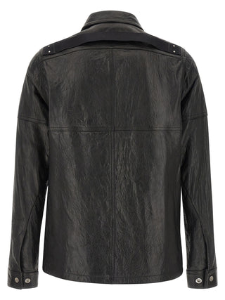 Black Lamb Leather Leather Jacket