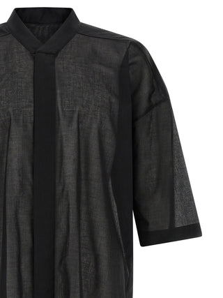 Black Cotton Blouse